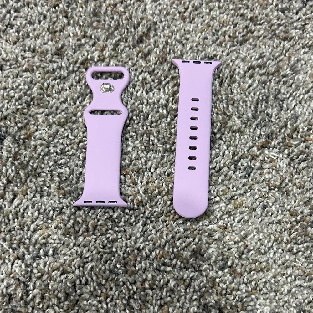 SHEIN Blush Silicone Watch Strap
